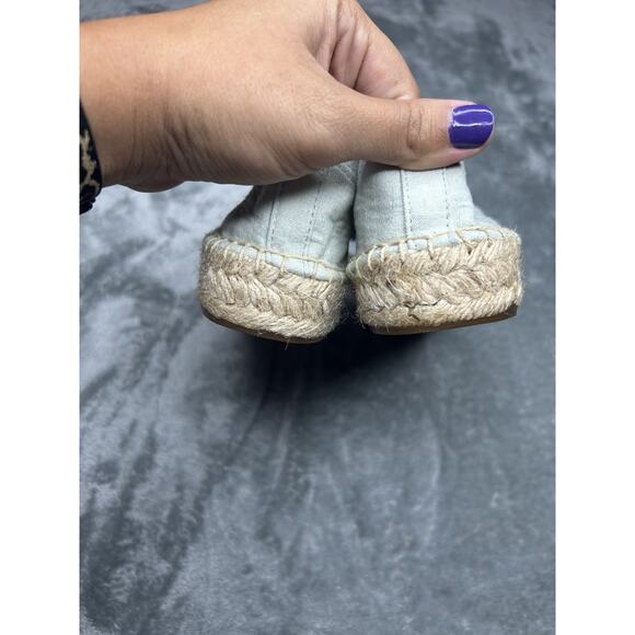 Soludos Blue Tasseled Camel Espadrilles Colorful Fun Resort Vacation Size 8.5 - Picture 8 of 9
